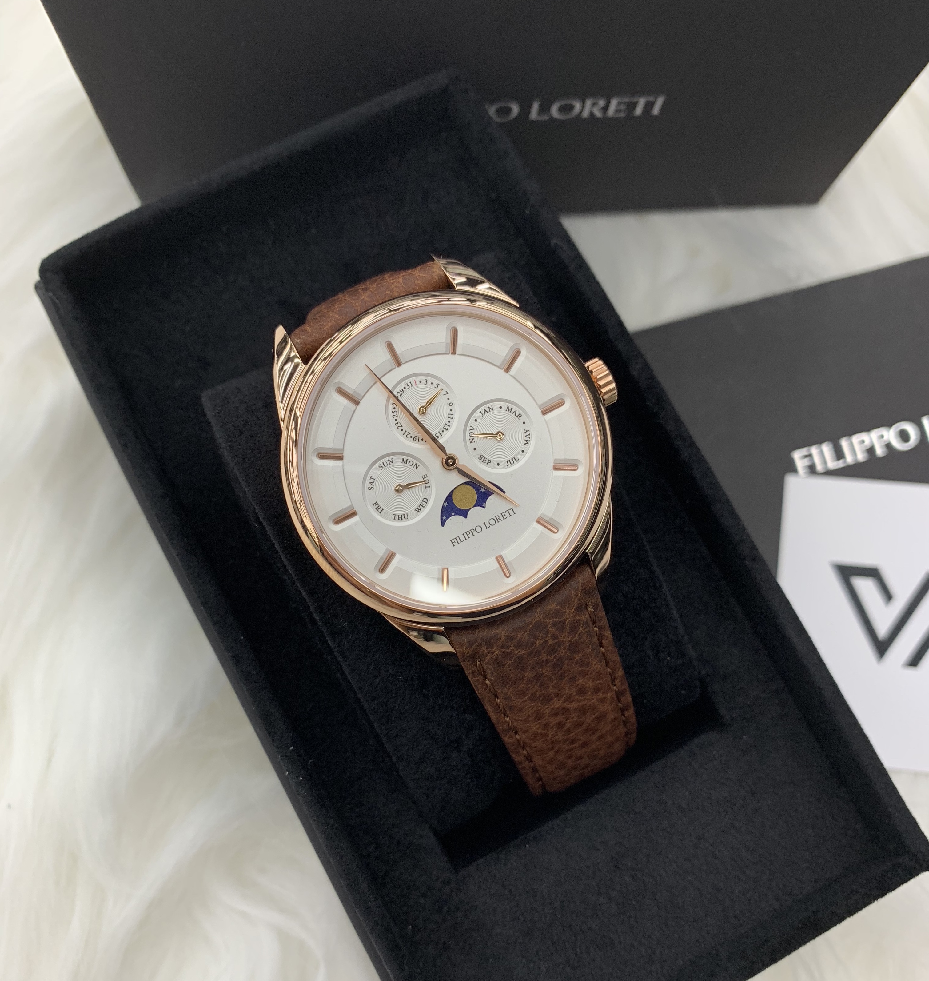 Venice Moonphase Rose Gold
