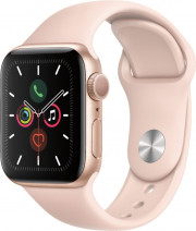 Apple Watch Series 5 (GPS) 40mm Gold Aluminum Case with Pink Sand Sport Band