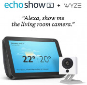 Amazon Echo Show 5 Smart Display + Wyze 1080p Indoor Smart Camera
