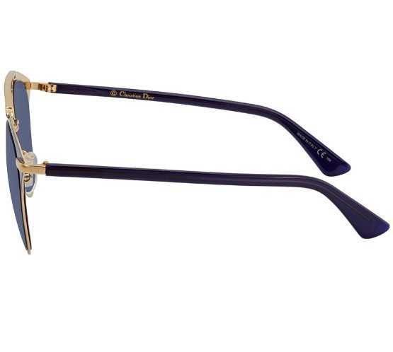 Dior Blue Aviator Ladies Sunglasses