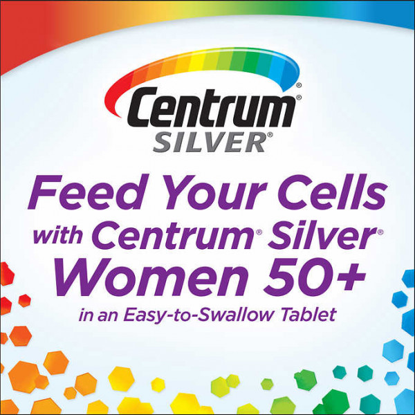 Vitamin tổng hợp Centrum Silver cho nữ giới trên 50 tuổi, 275 viên