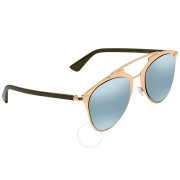 Dior Azure Mirror Lens Aviator Ladies Sunglasses