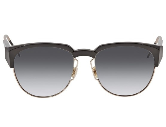 Dior Grey Shaded Browline Ladies Sunglasses