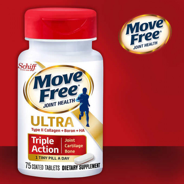 TPCN bổ khớp Schiff Move Free Ultra Triple Action Joint Supplement 75 viên