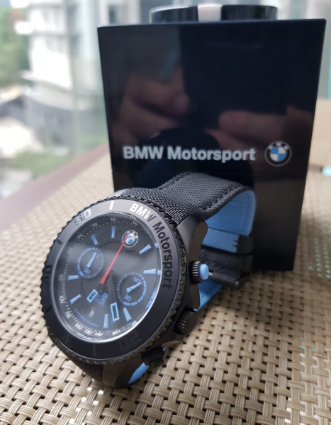 ICE-WATCH BMW Motorsport Black Dial Blue