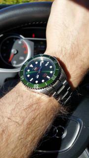 SEIKO Series 5 Automatic Green Dial Men's Watch