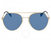 FENDI Eyeline Blue Metal Sunglasses