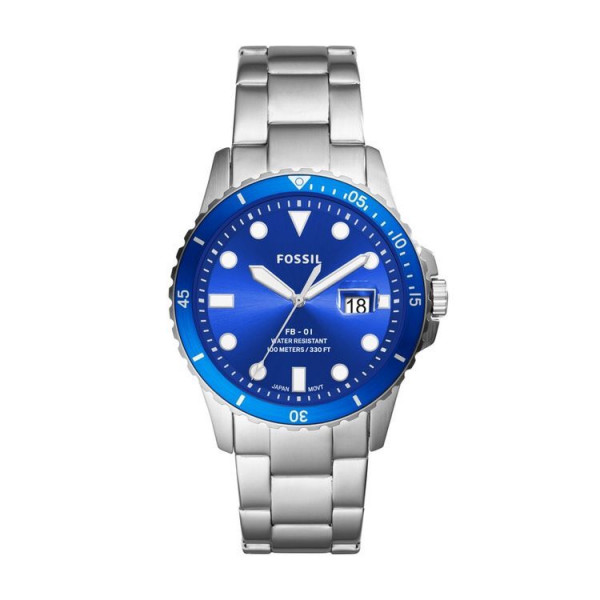FOSSIL FB-01 Three-Hand Date Stainless Steel Watch