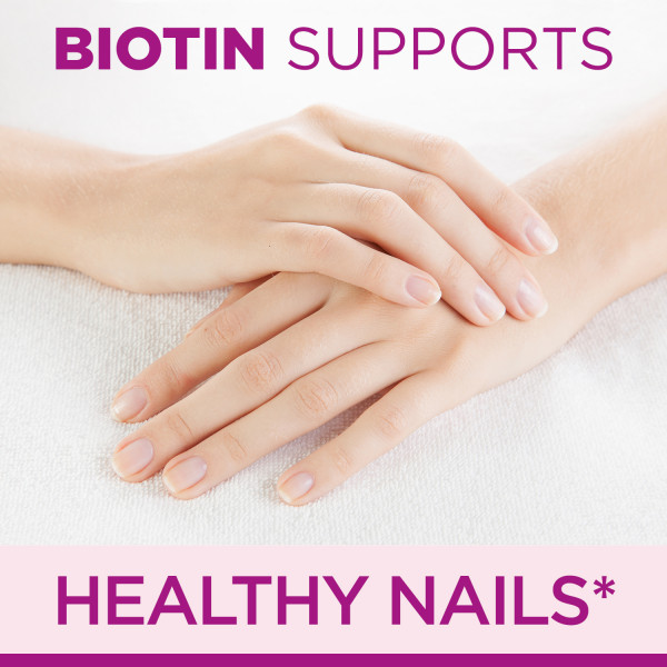 Kẹo Dẻo Mọc Tóc Đep Da Nature's Bounty Optimal Solutions Hair, Skin & Nails 90 viên