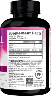 Viên Uống Đẹp Da – Chống Lão Hoá NeoCell Super Collagen + C – 6,000mg Collagen Types 1 & 3 Plus Vitamin C, 120 Viên