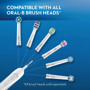 Oral-B Pro 5000 Smartseries Power Rechargeable Electric Toothbrush with Bluetooth Connectivity, White Edition