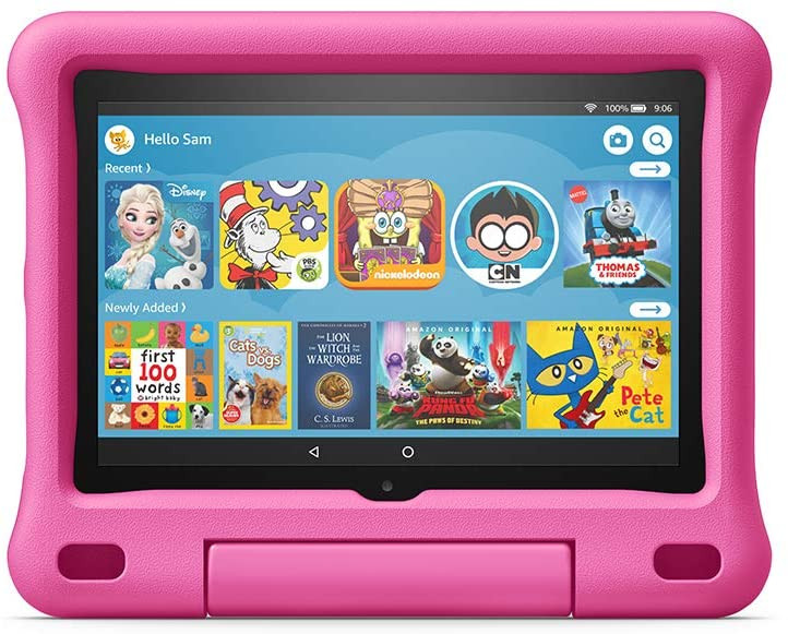 Fire HD 8 Kids Edition Tablet, 8" HD display, 32 GB, Pink Kid-Proof Case