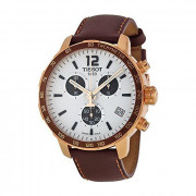 TISSOT Quickster Chronograph Silver Dial Unisex Watch