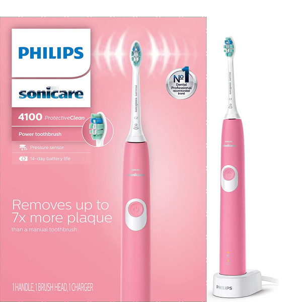 Philips Sonicare HX6817/01 ProtectiveClean 4100 Rechargeable Electric Toothbrush