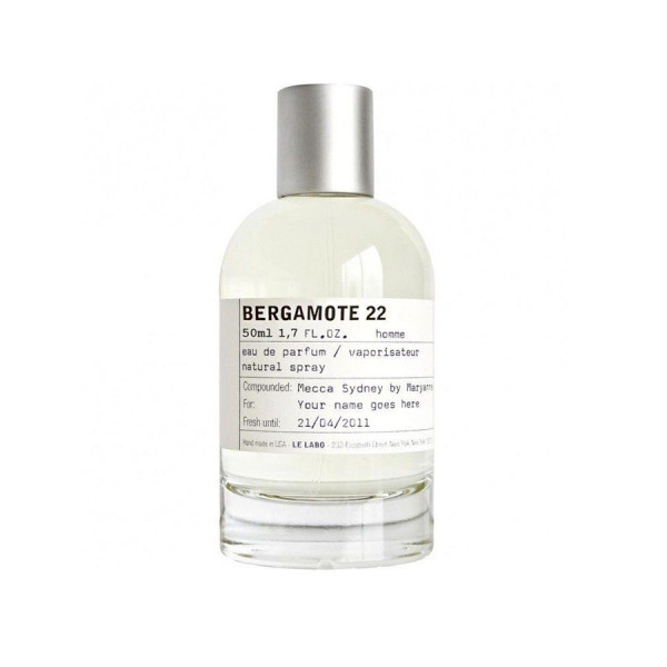 Nước hoa Le labo Bergamote 22 Eau De Parfum  50ml